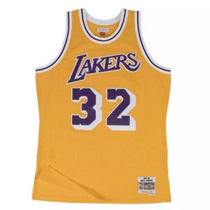 Джерси Mitchell & Ness HWC Swingman Los Angeles Lakers Magic Johnson, жёлтый