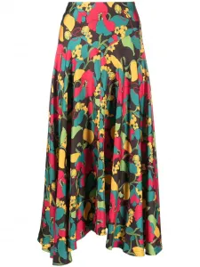 Юбка Milano асимметричного кроя La DoubleJ, зеленый