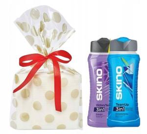 Подарочный набор мужской косметики Skino Cosmetics 2 X Team Up Gel 3in1 на день рождения