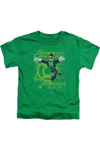 Футболка Green Lantern Sector 2814 с коротким рукавом для малышей Gildan