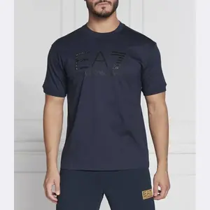 Футболка стандартного кроя Ea7, синий