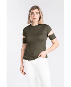 Топ Эсме больших размеров Marcella, Military green