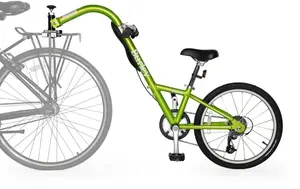 Прицепной велосипед Piccolo Burley, Green