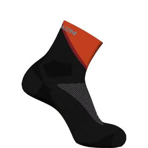 Носки Salomon Pulse short, оранжевый/черный