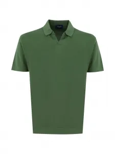 Футболка с воротником поло Drumohr, зеленый