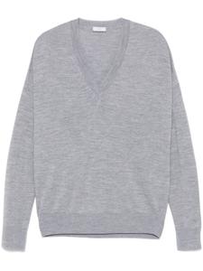 Свитер с люрексом Peserico, серый