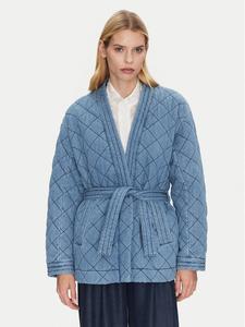 Свободный крой джинсовой куртки Fridolf 251153425108 Munthe, синий