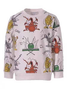 Толстовка с принтом Stella Mccartney Kids, нейтральный