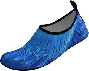 Мужские и женские плавательные туфли, легкие плавательные туфли, обувь для дайвинга и купания, пляжные туфли, женские туфли для йоги, мужские повседневные кожаные модные туфли Generic, синий