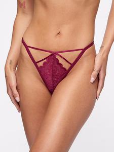Трусики с вырезом в бордовом цвете Ann Summers