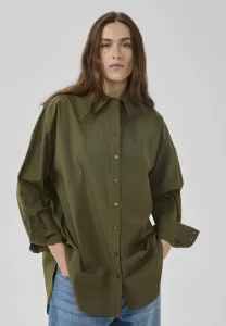 Блузка sunnamw прямого кроя на пуговицах My Essential Wardrobe, Capers