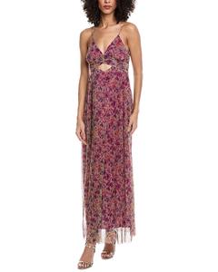 Платье ba&sh Robe Crawford, мультиколор