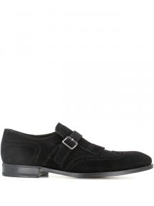 Замшевые туфли-монки Henderson Baracco, черный