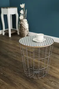 Ящик для хранения мебели и аксессуаров Myflair "Eugen" Myflair Möbel & Accessoires 39,5х39,5х41,5 см, черный