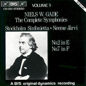 Диск CD Gade: The Complete Symphonies, Volume 3 - No. 2 in E / No. 7 in F - Niels Gade, Stockholm Sinfonietta, Neeme Järvi