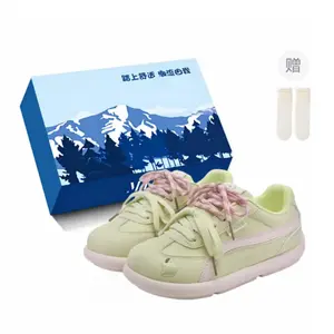 Fawn Miri Скользоустойчивые женские скейтерские кеды низкие Green Apple с носками в коробке, цвет Green Apple-Box-Comes with Socks