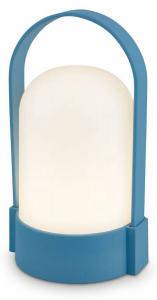 Настольная лампа на батарейках Briloner 7544010, синий