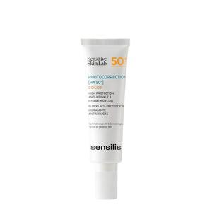 Фотокоррекция Тонирующий солнцезащитный флюид Spf50+ 50 мл Sensilis