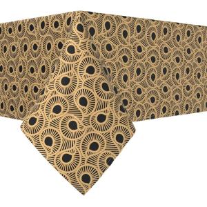 Прямоугольная скатерть, 100 % полиэстер, 60x84 дюйма, абстрактная лестница Bam boo.