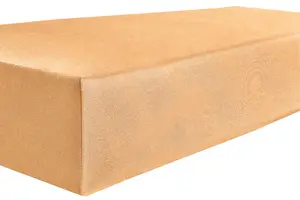 Простыня на резинке из трикотажной пряжи Premium Yarn высотой до 22 см, 140x200-160x220 см, 140x200 ++ Kneer