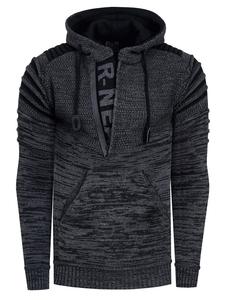 Толстовка Future с капюшоном и застежкой-молнией на 1/2 дюйма, цвет антрацит Rusty Neal