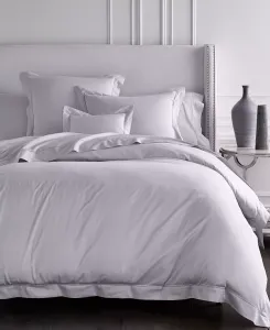 Пододеяльник из хлопка «Фиона», двойной Sferra, lunar