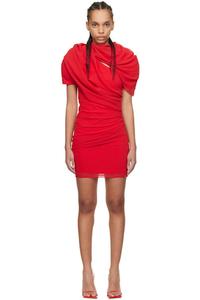 Красное мини-платье «The Castagna» JACQUEMUS