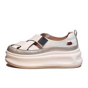 Женские повседневные туфли Junjali бежевый/кофейный/серый