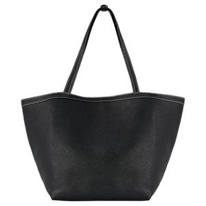 THE ROW Сумка-тоут Park из телячьей кожи для женщин, черная