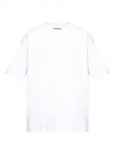 Футболка с графическим принтом Boggy DIESEL, белый