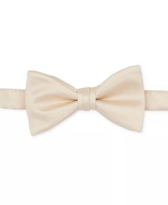 Мужской атласный предварительно завязанный галстук-бабочка ConStruct, коричневый/бежевый