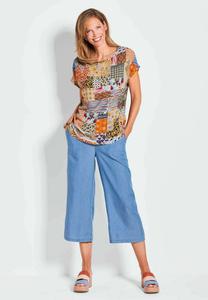 Футболка с принтом GOLDNER, желтый