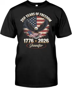 Футболка с принтом Happy 4th of July