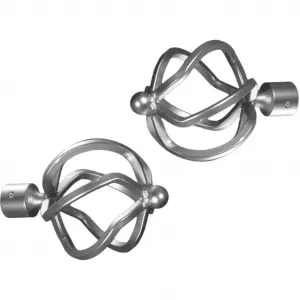 Наконечник для карнизной штанги Helena для карнизных труб Ø 16 мм Liedeco, Chromfarben/matt