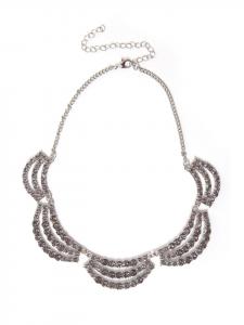 Collezione alessandro Короткое серебряное колье "Рома"