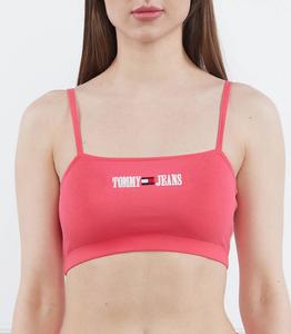 Топ Tommy Jeans TJW ULTR CRP ARCHIVE STRAP Cropped Fit, роза