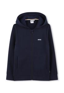 Толстовка BOSS Kidswear HOODED, Navy/Dark Blue