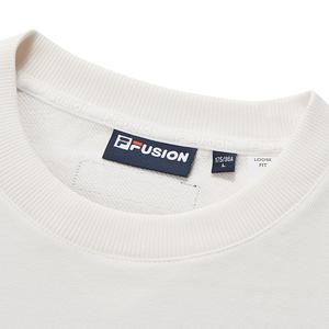 Футболка унисекс облачно-белая FILA FUSION