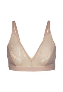 Мягкий бюстгальтер Cradle to Cradle из сертифицированного натурального кружева Calida, розовый