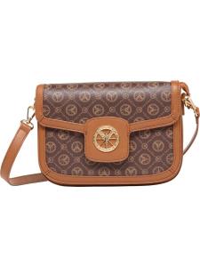 Сумка кросс-боди Carlo Colucci Del Giudice, Brown/Cognac