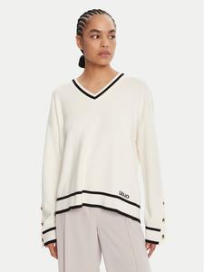 Свитер regular fit TF5229 MS59L Liu Jo Sport, экрю