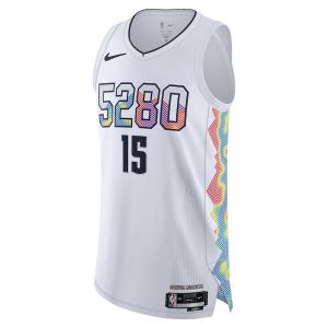 Джерси Denver Nuggets 2024/25 City Edition мужская Dri FIT NBA Swingman Nike, белый