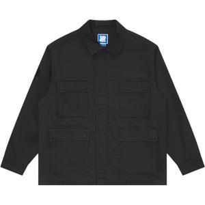 Куртка унисекс с лацканами, средней толщины, другие Undefeated, черный