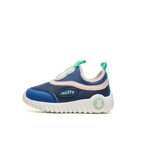 Нескользящие, устойчивые к истиранию, дышащие, с низким верхом, детские туфли для младенцев и малышей Miffy, синий