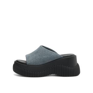 Rosa Bianca Женские тапочки-слайды из полиуретана, устойчивые к истиранию, синие