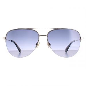 Авиаторы женские серые градиентные maisie/g/s Kate Spade, черный