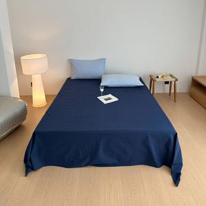 Luolai Home Простыня на резинке 180х230 см, цвет Blue and white, 100% хлопок