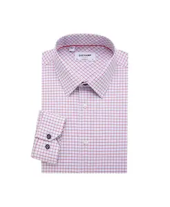 Рубашка Check Dress Shirt Duchamp London, красный