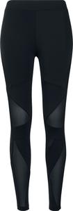Леггинсы Urban Classics Ladies Triangel Tech Mesh Leggings, черный