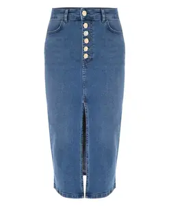 Джинсовая юбка Kocca, синий